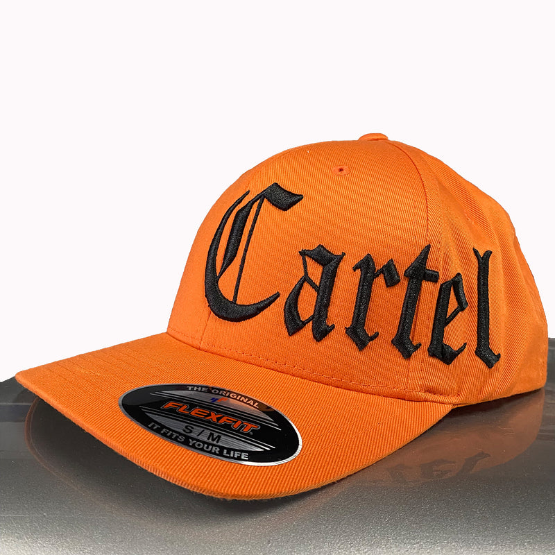 Orange & Black Cartel Gothic - Fitted