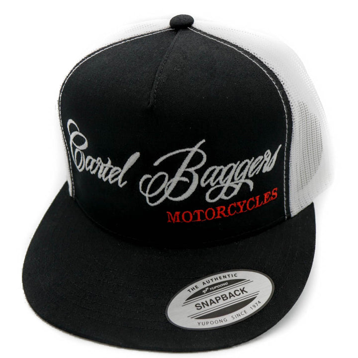 Black_White_SnapBack_Hat_With_CartelBaggersMotorcycle